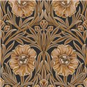 Wallpaper large metallic gold flowers · Casamance Isadora 70370406