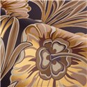 Wallpaper large metallic gold flowers · Casamance Isadora 70370406