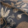 Elegant floral wallpaper in gold and black · Casamance Isadora 70450916
