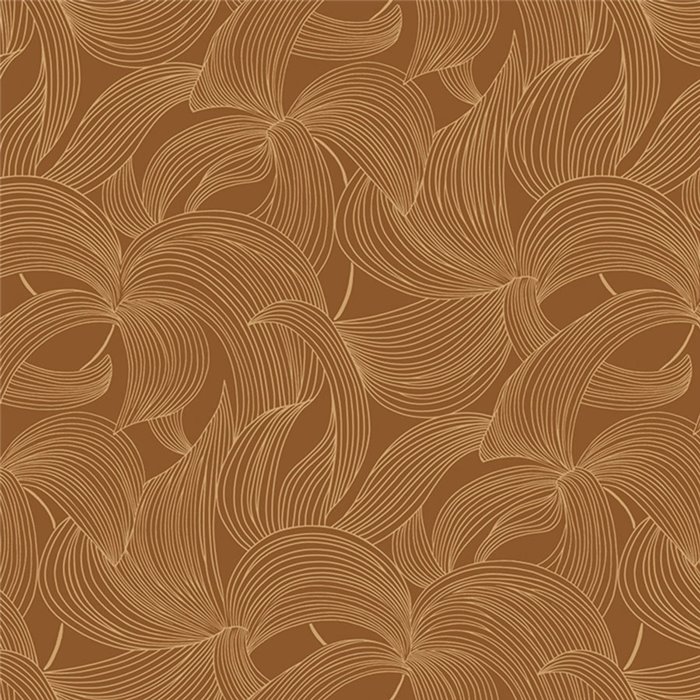 Elegant gold floral wallpaper · Casamance Isadora 70681834