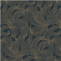 Elegant metallic gold floral wallpaper · Casamance Isadora 70681936