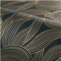 Elegant metallic gold floral wallpaper · Casamance Isadora 70681936