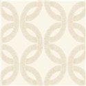 Papier peint géométrique beige et doré · Casamance Isadora 70692038