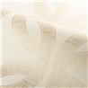Papel pintado geométrico beige y dorado · Casamance Isadora 70692038