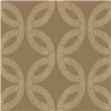 Papel pintado geométrico beige con relieve · Casamance Isadora 70692140