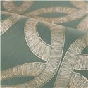 Metallic geometric green wallpaper · Casamance Isadora 70692242