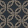 Golden and Dark Blue Geometric Wallpaper