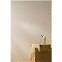 Beige and gold textured arabesque wallpaper · Casamance Isadora 75821018