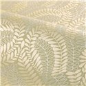 Green metallic arabesque wallpaper · Casamance Isadora 75821120