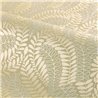 Green metallic arabesque wallpaper · Casamance Isadora 75821120