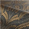 Black and Gold Arabesque Wallpaper · Casamance Isadora 75821324