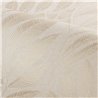 Metallic stylized leaf wallpaper in beige · Casamance Isadora 74772548