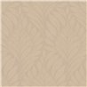 Papel pintado de hojas estilizadas marrón metalizado · Casamance Isadora 74772650