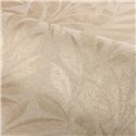 Metallic brown stylized leaves wallpaper · Casamance Isadora 74772650