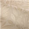 Papel pintado de hojas estilizadas marrón metalizado · Casamance Isadora 74772650