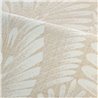 Texturiertes Tapete mit beige Palmetten · Casamance Lanzea 75470610