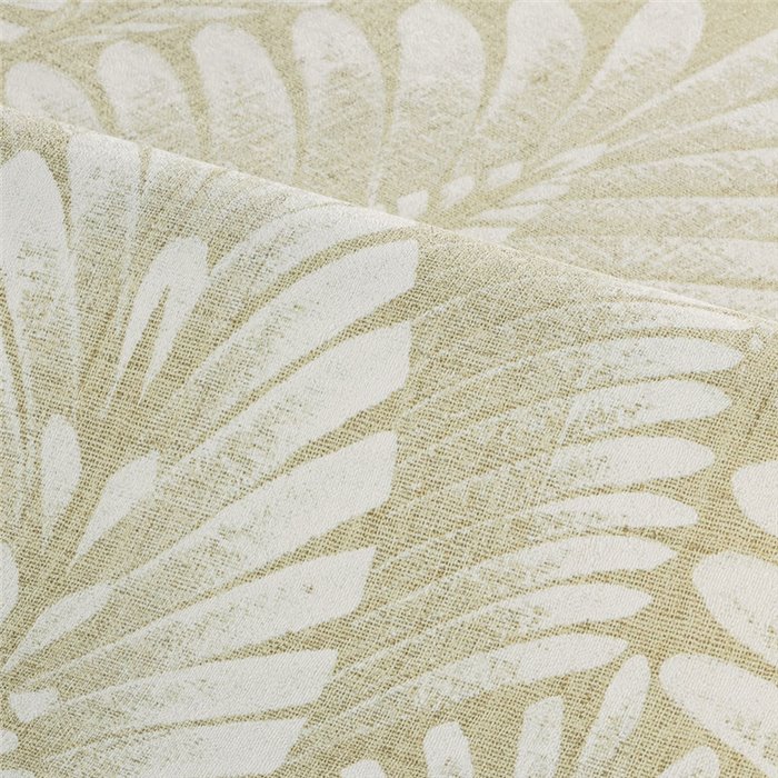 Tapete mit Palmenblattmuster auf texturiertem Hintergrund · Casamance Lanzea 75470712