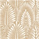 Tapete große beige Palmetten · Casamance Lanzea 75470814