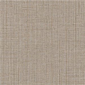 Unifarbene Tapete mit Textilstruktur in Taupe-Grau