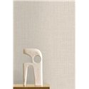 Beige natural linen effect wallpaper · Casamance Lanzea 75482140