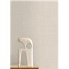 Beige natural linen effect wallpaper · Casamance Lanzea 75482140