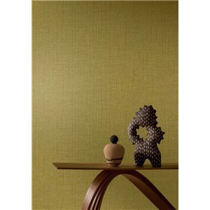 Textileffekt Tapete in Olivgrün 2