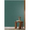 Papier peint texture textile émeraude · Casamance Lanzea 75482752