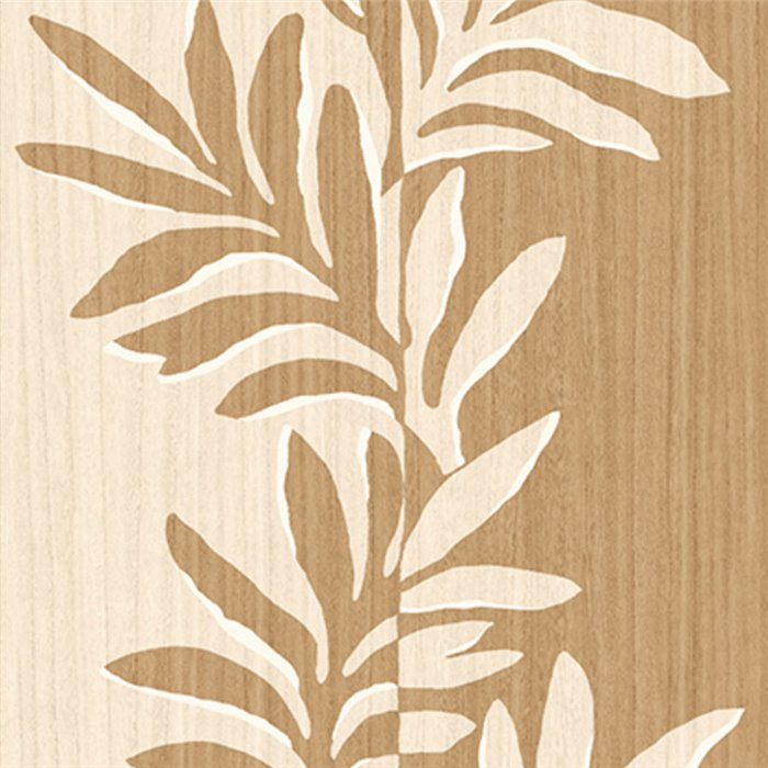 Zweifarbige Zweig-Tapete mit Holzoptik · Casamance Lanzea 75601018
