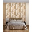Zweifarbige Zweig-Tapete mit Holzoptik · Casamance Lanzea 75601018