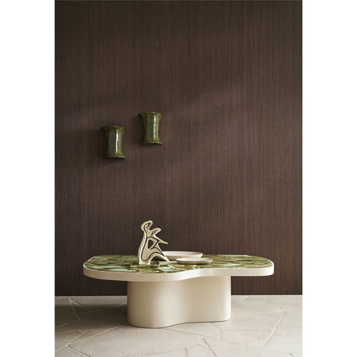 Matte Zebrano Wood Effect Wallpaper · Casamance Lanzea 75763874
