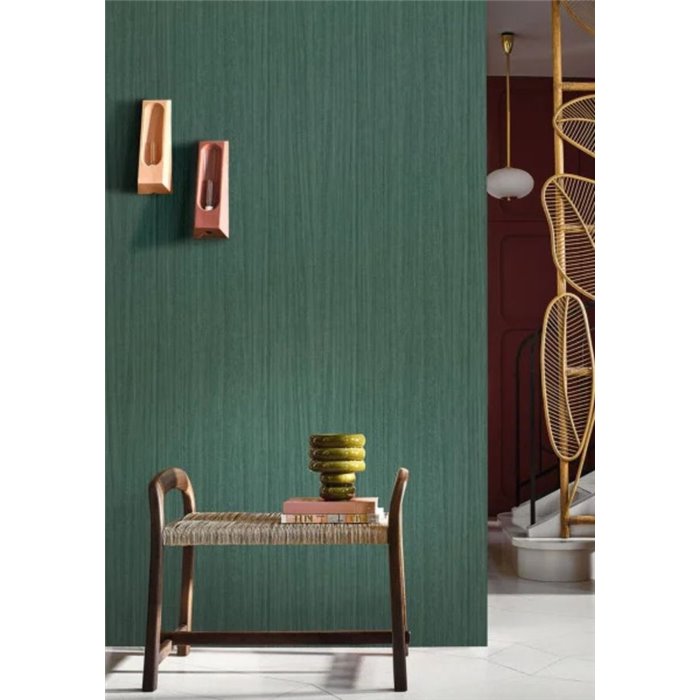 Emerald Zebrano Wood-Effect Wallpaper · Casamance Lanzea 75763976