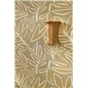 Gestickte Blätter Tapete im Lanzarote-Stil · Casamance Lanzea 77640202