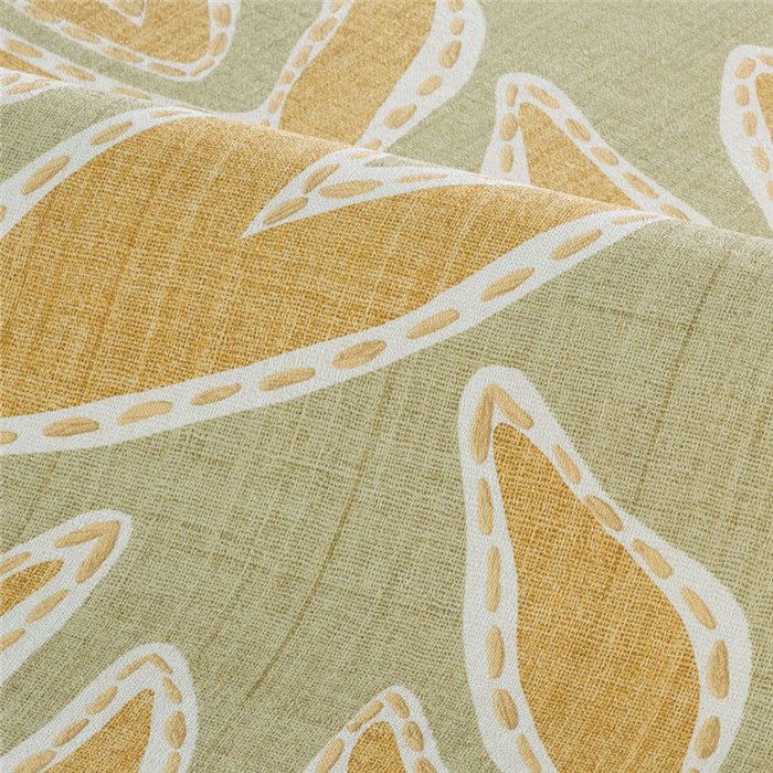 Papel pintado hojas bordadas estilo Lanzarote · Casamance Lanzea 77640202