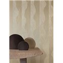 Papier peint texturé doré et raffiné · Casamance Ecrin 74910100