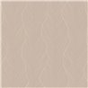 Papier peint texturé à rayures métalliques · Casamance Ecrin 74910202
