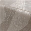 Papier peint texturé à rayures métalliques · Casamance Ecrin 74910202