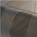Texturierte goldene Streifen-Tapete mit Glanz-Effekt · Casamance Ecrin 74910304