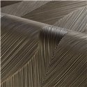 Papier peint à texture linéaire dorée · Casamance Ecrin 74910610