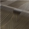 Papier peint à texture linéaire dorée · Casamance Ecrin 74910610