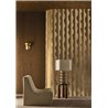 Papel pintado de lujo dorado con textura brillante · Casamance Ecrin 74920712