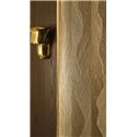 Luxuriöse goldene Tapete mit schimmernder Textur · Casamance Ecrin 74920712