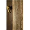 Luxuriöse goldene Tapete mit schimmernder Textur · Casamance Ecrin 74920712