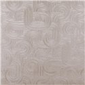 Papier peint Art Déco brillant gris nacré · Casamance Ecrin 75000814