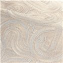 Art Deco Geometric Wallpaper with Metallic Shine · Casamance Ecrin 75000916