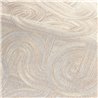 Art Deco Geometric Wallpaper with Metallic Shine · Casamance Ecrin 75000916