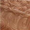 Art Deco Copper Metallic Texture Wallpaper · Casamance Ecrin 75001120