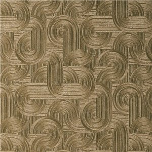 Geometric Wallpaper with Gold Textured Pattern