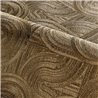 Papier peint géométrique avec texture dorée · Casamance Ecrin 75001222