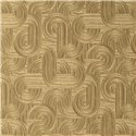 Papier peint doré Art Déco à texture géométrique brillante · Casamance Ecrin 75101324