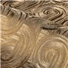 Art Deco Gold Tapete mit Heller Geometrischer Textur · Casamance Ecrin 75101324